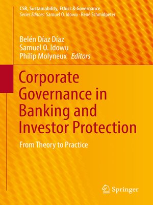 cover image of Corporate Governance in Banking and Investor Protection